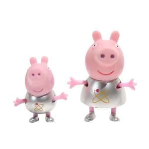  Peppa Pig Twin Pack   Danny Dog and Emily Elephant Toys & Games