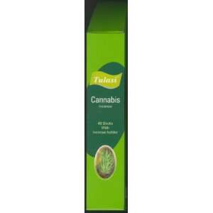   Cannabis Exotic 40 Gram with Burner   Tulasi Incense