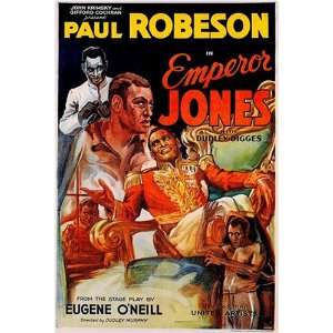  Emperor Jones Vintage Movie Poster