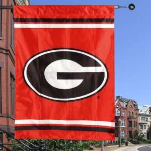   Georgia Bulldogs 34 x 40 Double Sided House Flag