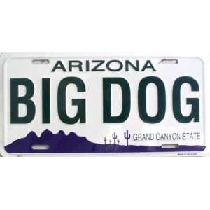  AZ Arizona Big Dog License Plate Plates Tag Tags auto 