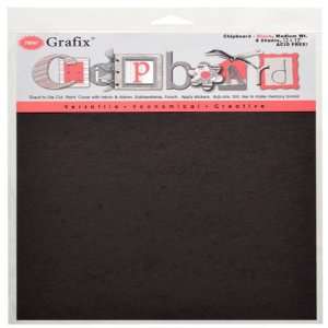  Grafix Medium Weight 12 Inch by 12 Inch Chipboard Sheets 