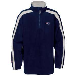  New England Patriots Game Stopper 1/4 Zip Fleece Jacket 