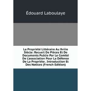   Et Des Notices (French Edition) Ã?douard Laboulaye Books
