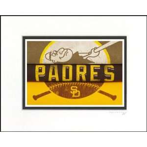  San Diego Padres Vintage Sports Art