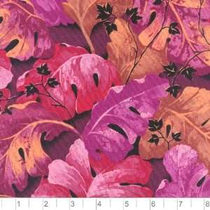  45 Wide Renaissance Leaf Plum Fabric By The Yard Arts 