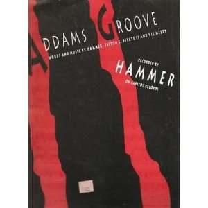  Sheet Music Addams Groove Hammer 124 
