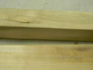 HARD MAPLE TURNING SQUARES LOT OF2 18 & 35 GREAT PROJECT LUMBER MA14 