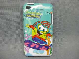 Spongebob hard cover back Case for iPOD TOUCH 4 4th S05  