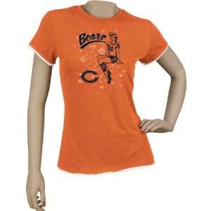  Reebok Chicago Bears Womens Calendar Girl Short Sleeve T 