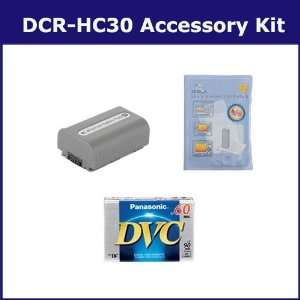  Sony DCR HC30 Camcorder Accessory Kit includes DVTAPE 