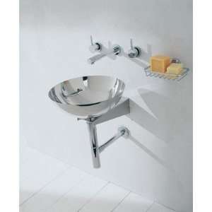  Linea Albio Bathroom Sink in Stainless Steel