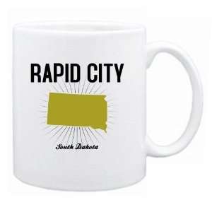 New  Rapid City Usa State   Star Light  South Dakota Mug Usa City 