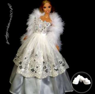 New Princess Dress Fashion Gown for Barbie Doll C012  