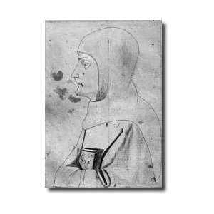  Monk From The The Vallardi Album Giclee Print