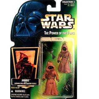 Hasbro Star Wars Power Of The Force Green Card  Jawas Action Figure