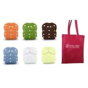   Pack Gender Neutral Colors with Dainty Baby Reusable Bag Bundle Baby