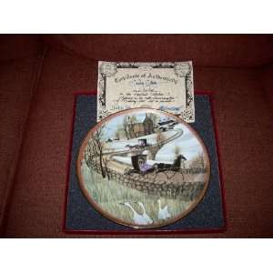 Anna Perenna Collectible Plate *SUNDAY OUTING* by Buckley Moss Limited 