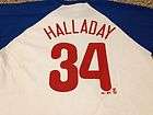 Roy Halladay Philadelphia Phillies Jersey T Shirt Majestic MLB NEW NWT 