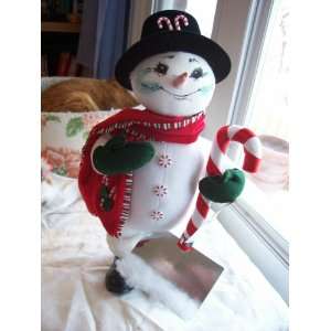  Annalee 753305 15 Peppermint Snowman 