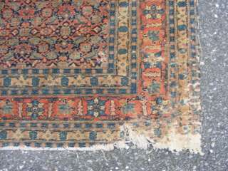 Antique Persian Hand Made Oriental Rug, 1800s  