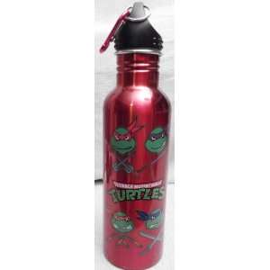 Teenage Mutant Ninja Turtles w/ Weapons BPA Free Stainless Steel WATER 