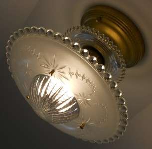 30s Art Deco Vintage Ceiling light fixture Chandelier American 