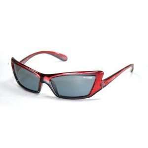  Arnette Sunglasses Macker Gradient Red Metal Blue Sports 