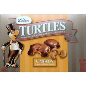 DeMets Turtles Brand Caramel Nut Clusters with Cashews   2.9 oz