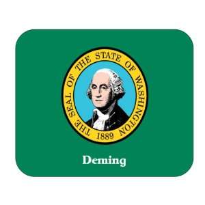  US State Flag   Deming, Washington (WA) Mouse Pad 