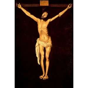     32 x 48 inches   Cristo en la cruz 