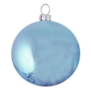  Shiny Baby Blue Commercial Shatterproof Christmas Ball 