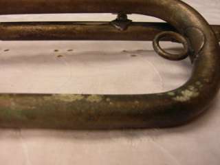 Bugle Vintage Brass US Horn Military Antique Instrument Patina Old VTG 
