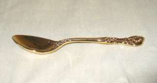French Rose Goldplated Teaspoon F.B. ROGERS & SONS  