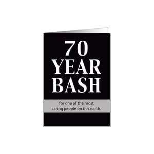  Birthday Invitation   70 Year Bash Card Toys & Games