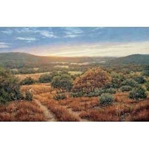  Greg Glowka   Bandera Valley Sunset Canvas
