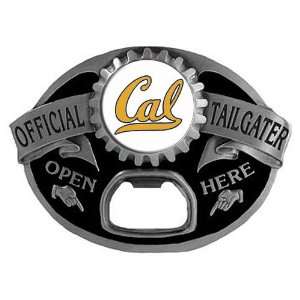 Cal Golden Bears Silver Official Tailgater Bottle Opener Belt Buckle 