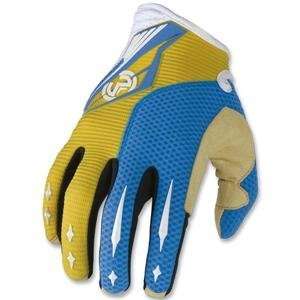  Moose Racing XCR Gloves   2008   Small/Yellow Automotive
