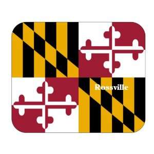  US State Flag   Rossville, Maryland (MD) Mouse Pad 