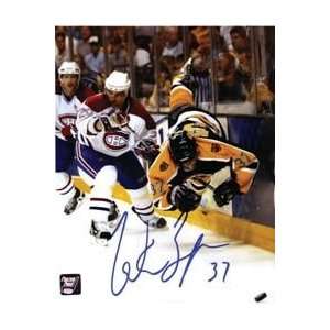  Patrice Bergeron Autographed/Hand Signed Boston Bruins 