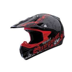  Scorpion Sports VX 24 Off Road Helmet. Hellraiser Red 