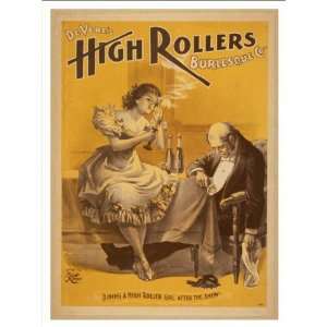  Historic Theater Poster (M), Deveres High Rollers 