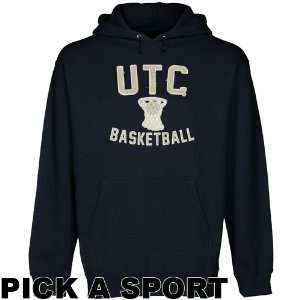   Chattanooga Mocs Legacy Pullover Hoodie   Navy Blue