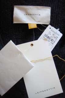 Leifsdottir Cable Knit Alpaca Cardigan NEW NWT $298 Medium Sweater 