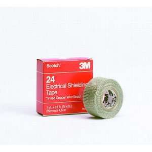  Scotch(R) 24 Electrical Shielding Tape, 1 in x 15 ft (25 
