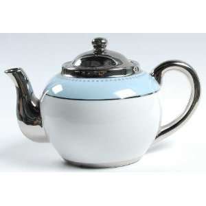 Marc Blackwell Carolina Blue Tea Pot and Infuser with Lid 