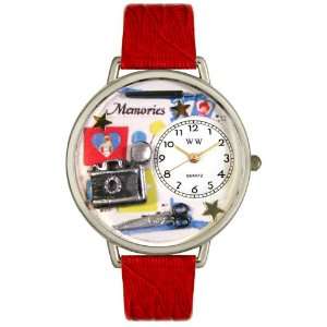 Watches  Whimsical Watches Unisex U0410007 Memories Red 