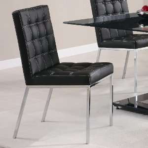 Coaster Rolien Black Dining Room Chairs   Set of 2 