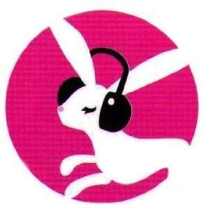  Bored Inc. Bunny Headphones Button BB3985 Toys & Games
