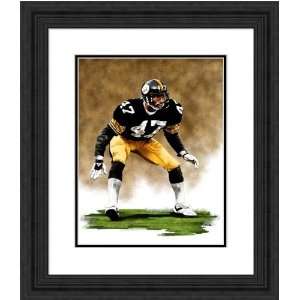  Framed Small Mel Blount Pittsburgh Steelers Giclee Sports 